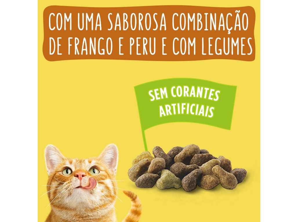 RAÇÃO PARA GATO FRISKIES COM FRANGO 2KG