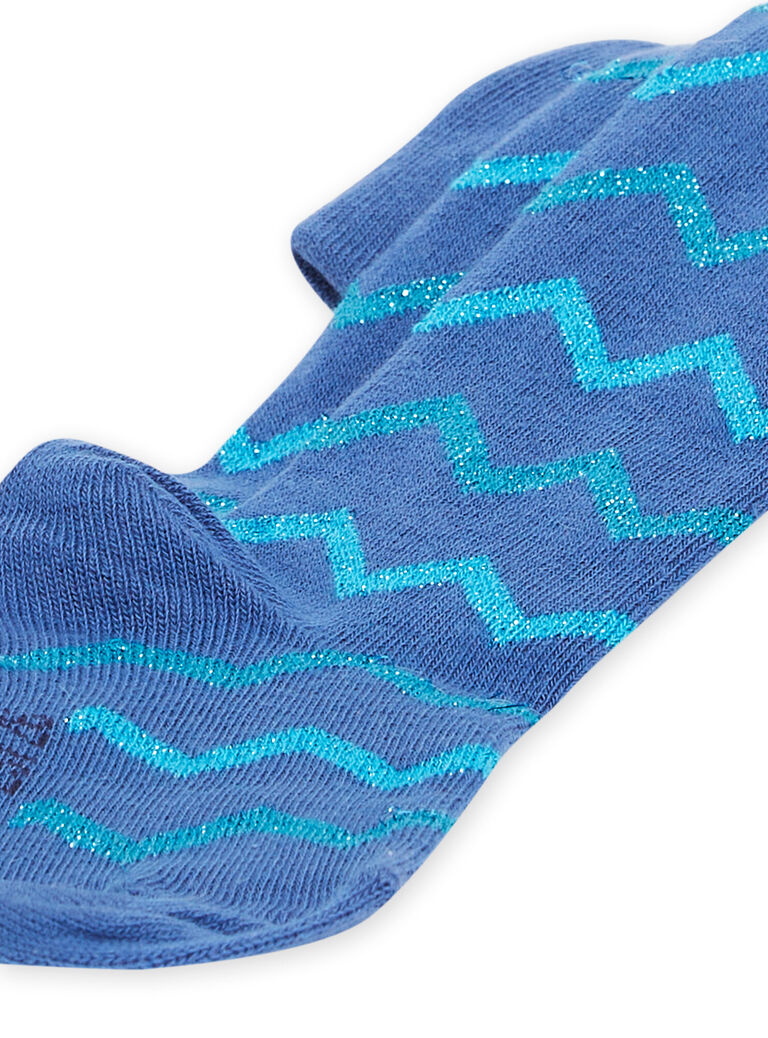 Collant Bleu