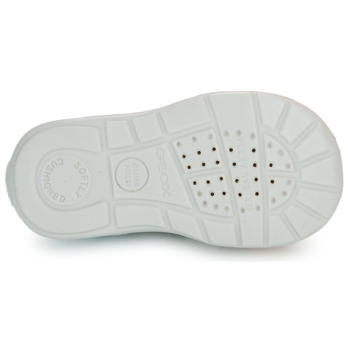 Geox - B ELTHAN GIRL - Blanc / Argenté