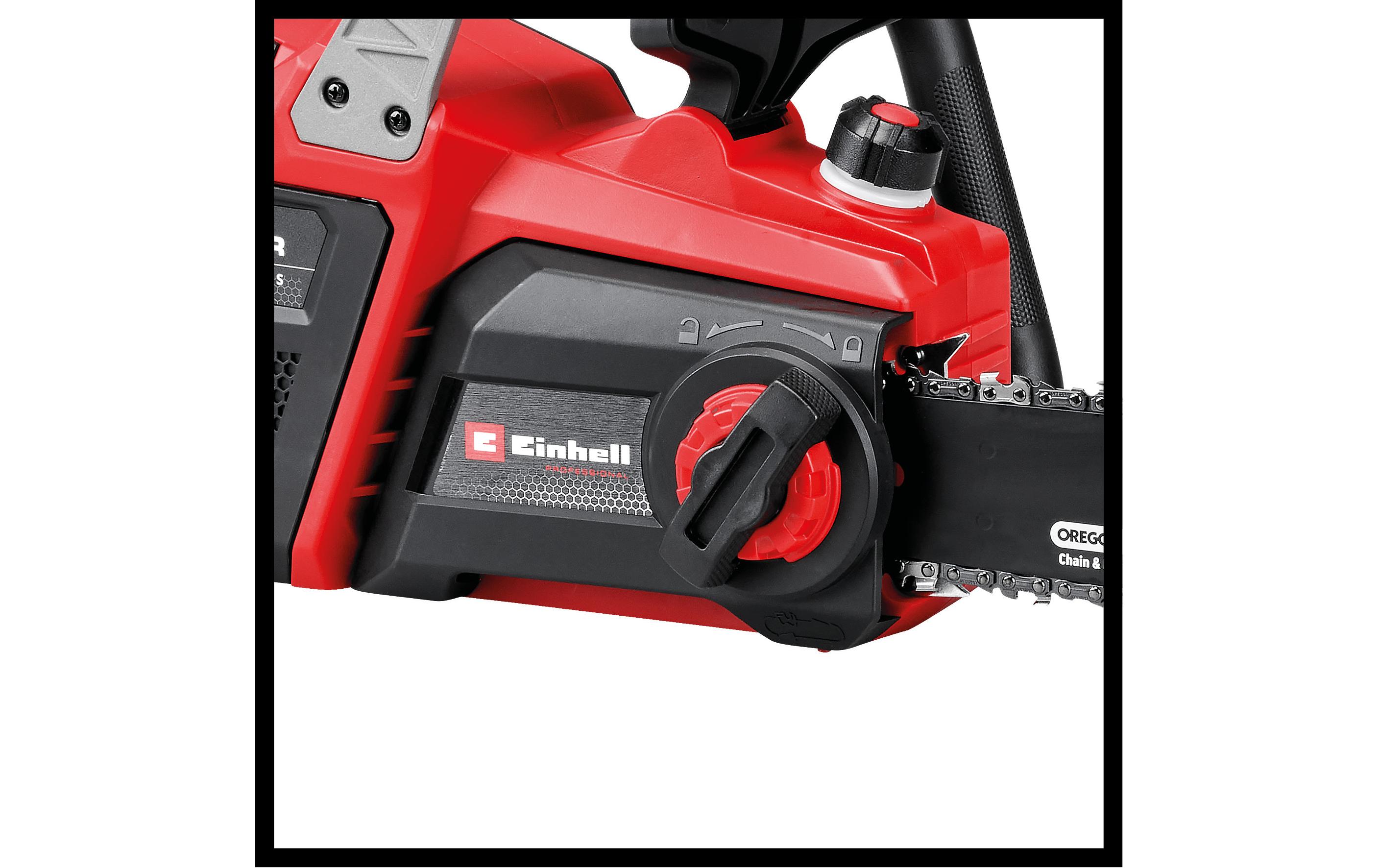 Akku-Kettensäge GP-LC 36/40 Li BL-Solo<br>Zuverlässiger Helfer für das Fällen mittlerer und grösserer Bäume