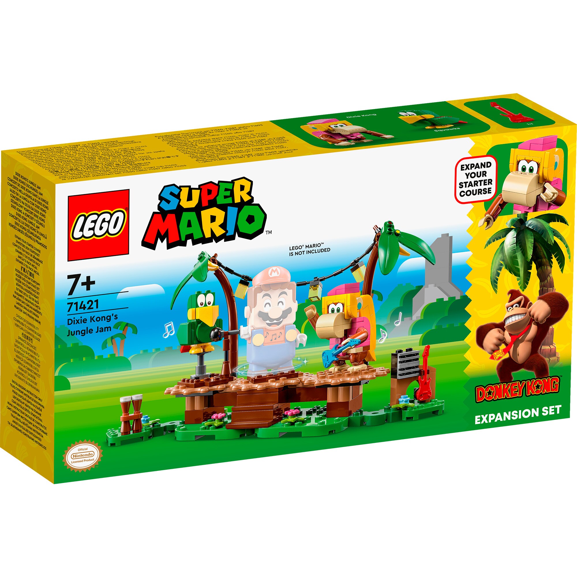 LEGO Konstruktionsspielzeug Super Mario Dixie Kongs Dschungel-Jam - Erweiterungsset