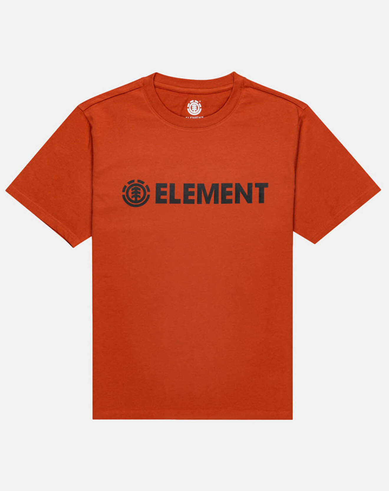 Element T-Shirt 100% Coton Bio Regular Fit Blazin orange