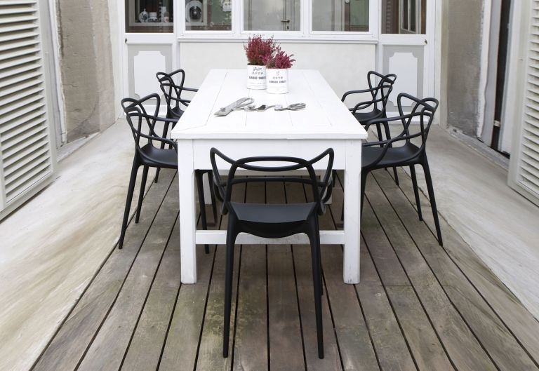 Kartell Masters stoel zwart