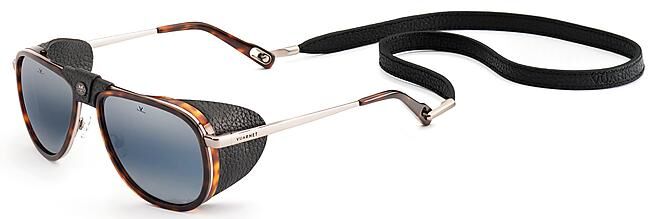 VUARNET - GLACIER XL SHINY TORTOISE/COQUES NOIRES BLUE POLA
