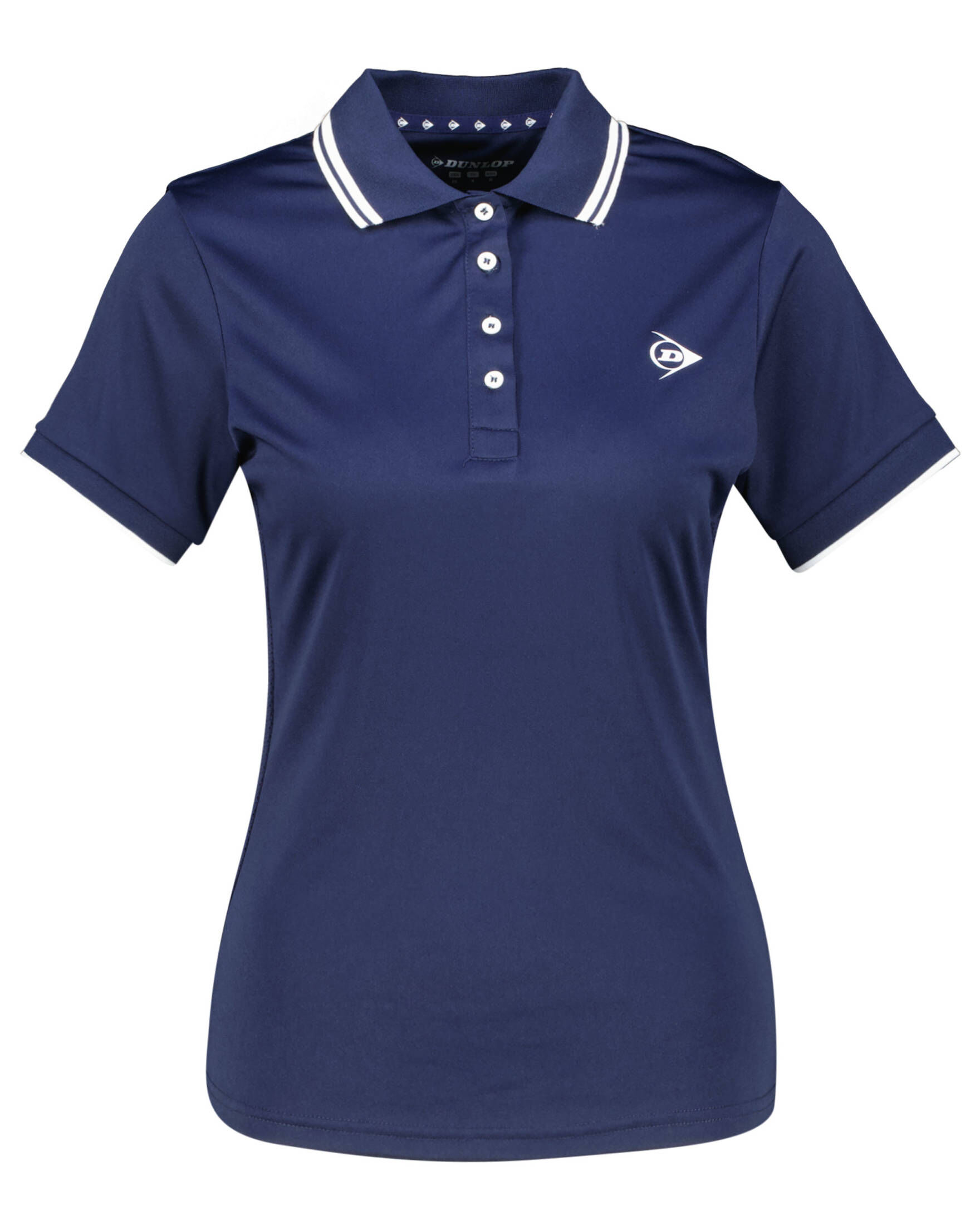 Dunlop| Damen Tennispolo CLUB LINE Kurzarm