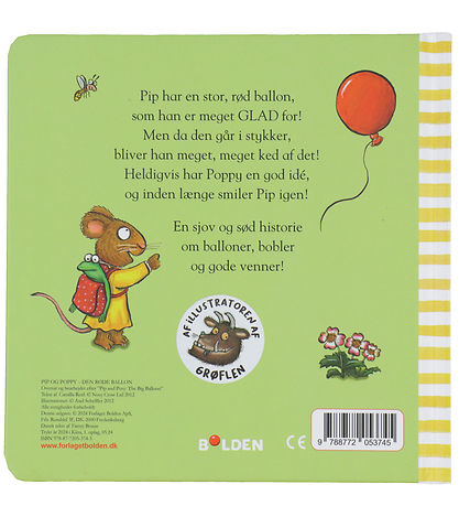 Forlaget Bolden Bog - Pip Og Poppy - Den R?de Ballon