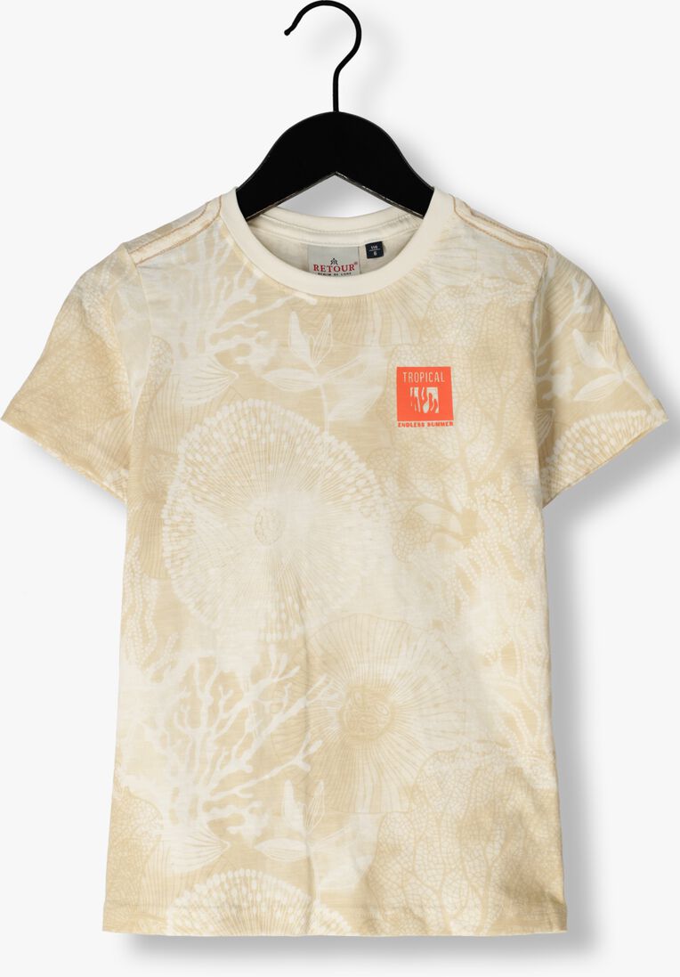 RETOUR beige retour t-shirt max
