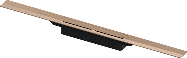 TECEdrainprofile douchegoot profielset 80cm geborsteld koper PVD