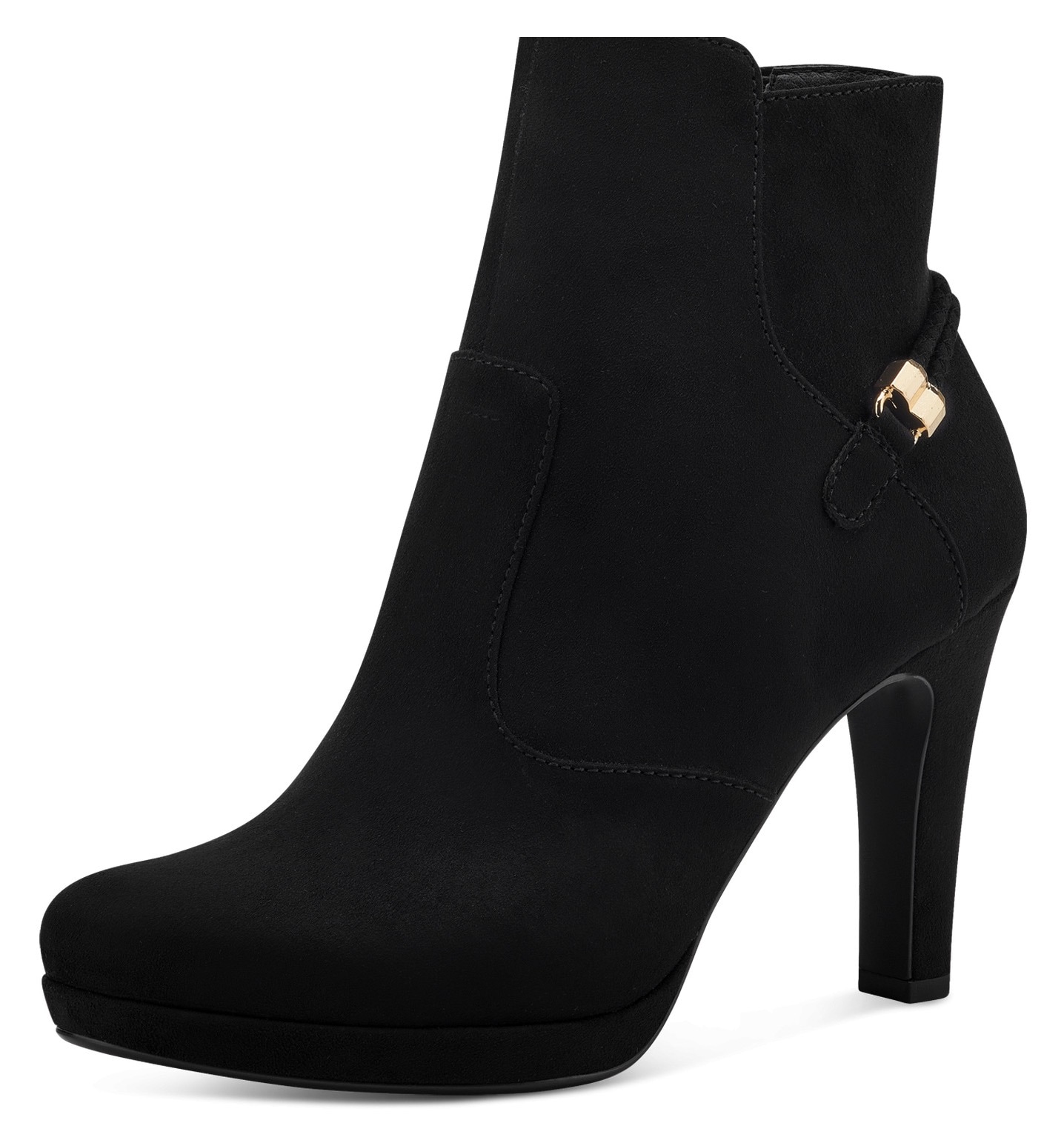 Tamaris High-Heel-Stiefelette  mit Schmuckelement an der Ferse