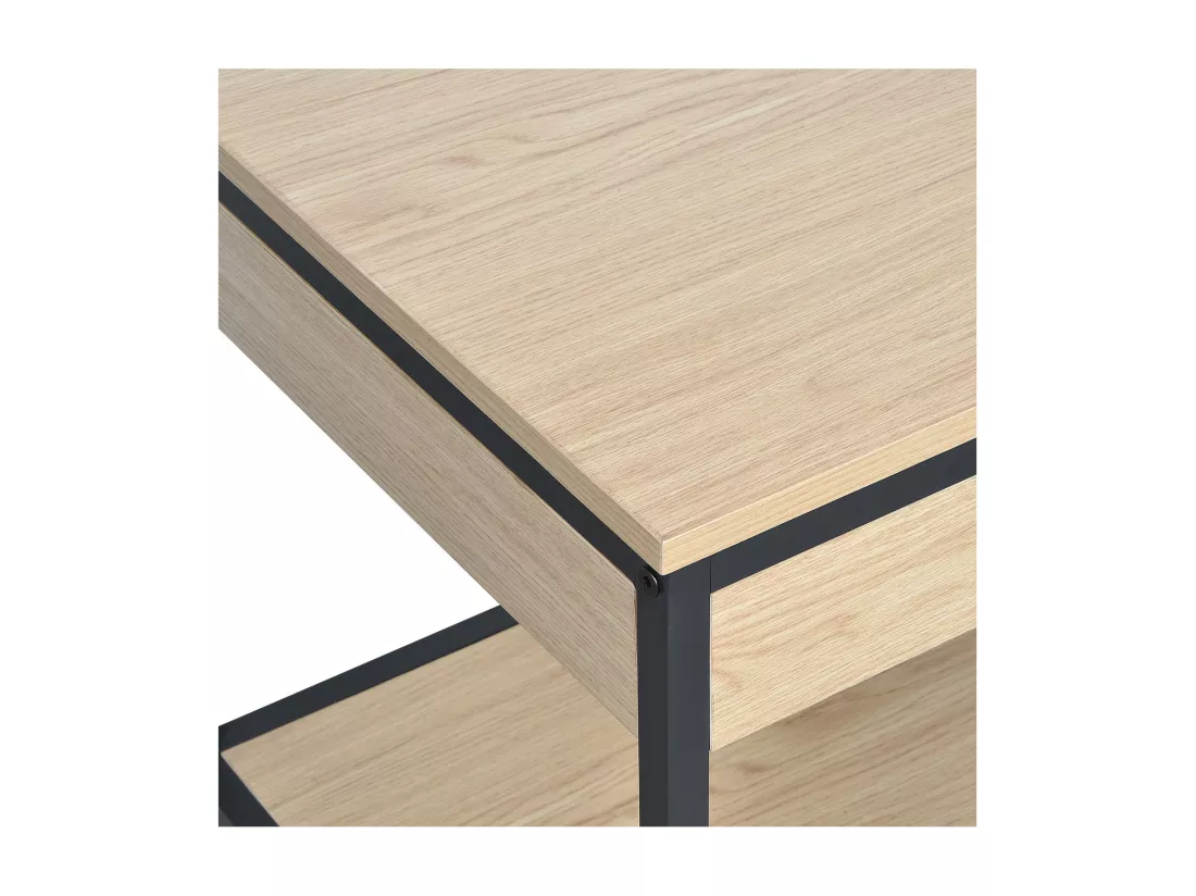 Meuble simple vasque décor chêne 50 cm NOTTO