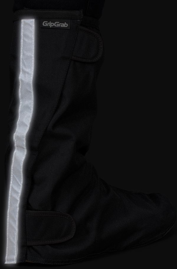 GripGrab DryFoot 2 Vandtæt Urban Skoovertræk, Black