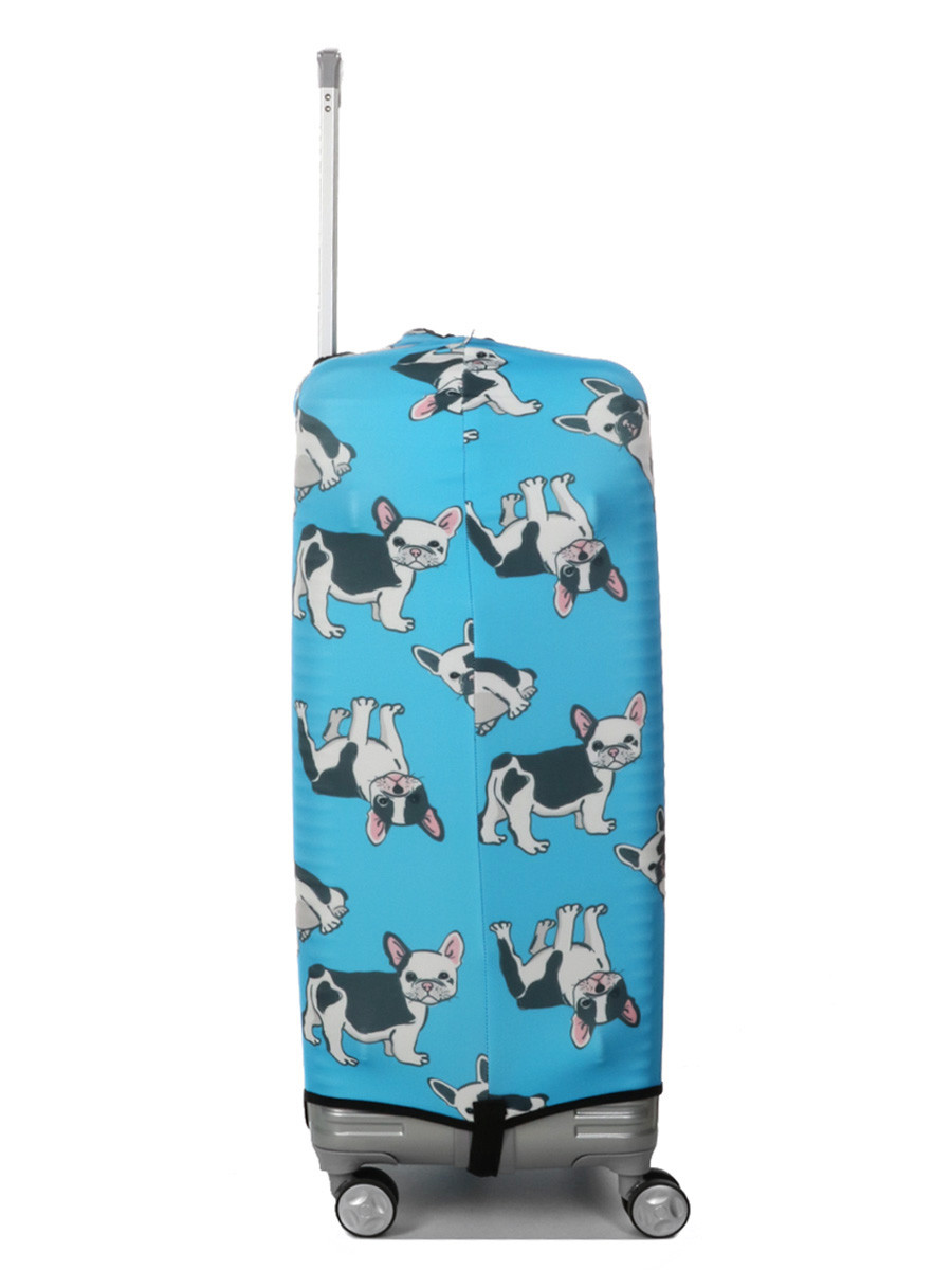 Housse de valise Periea Blue with Dogs L
