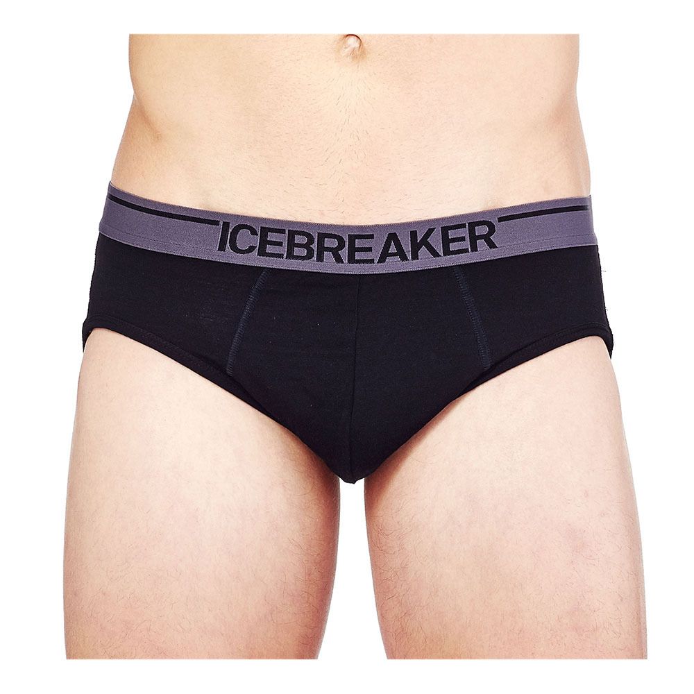 Icebreaker ANATOMICA MERINO - Slip Homme black