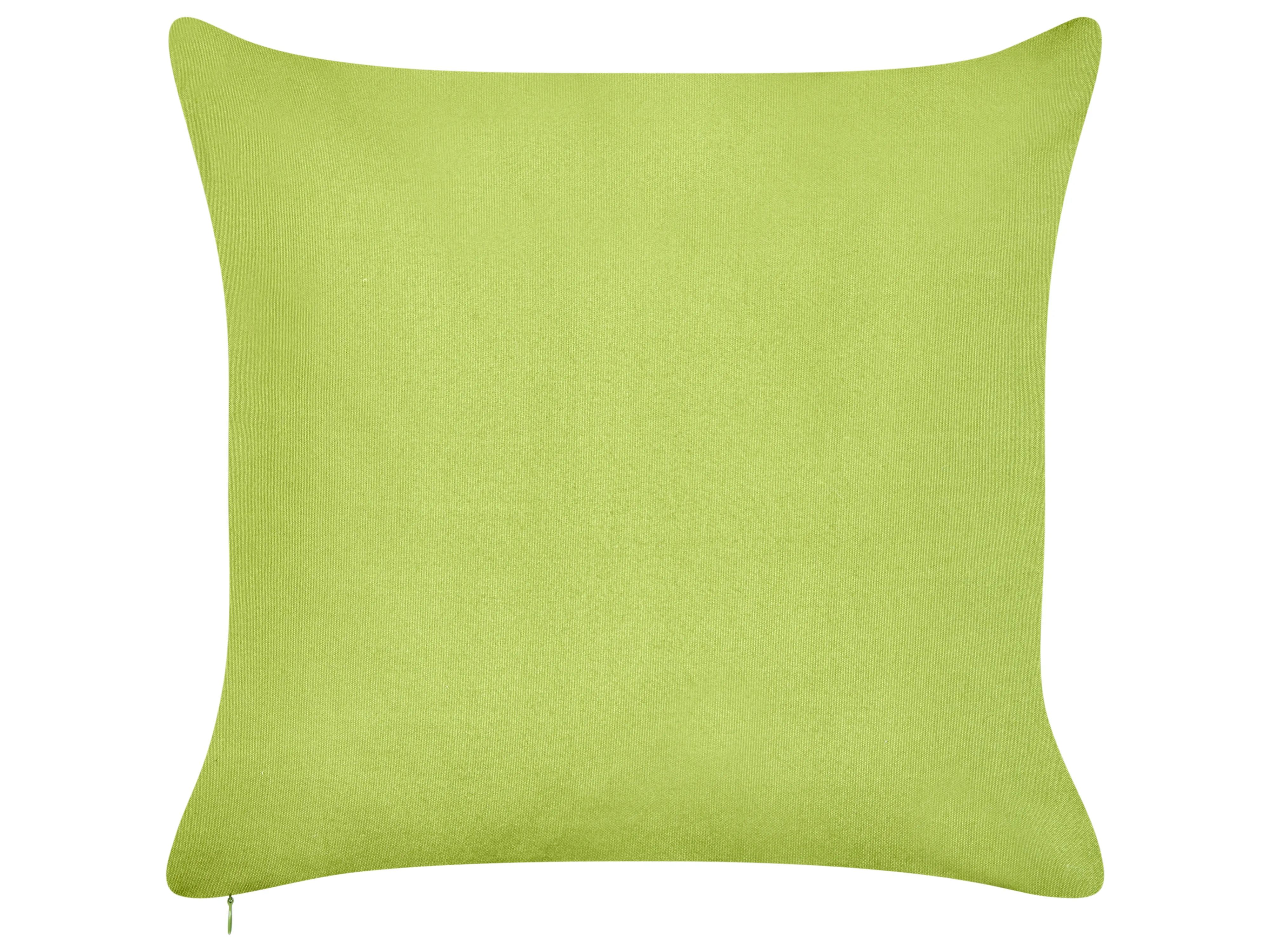 Set van 2 tuinkussens SEASIDE bladpatroon 45 x 45 cm Groen