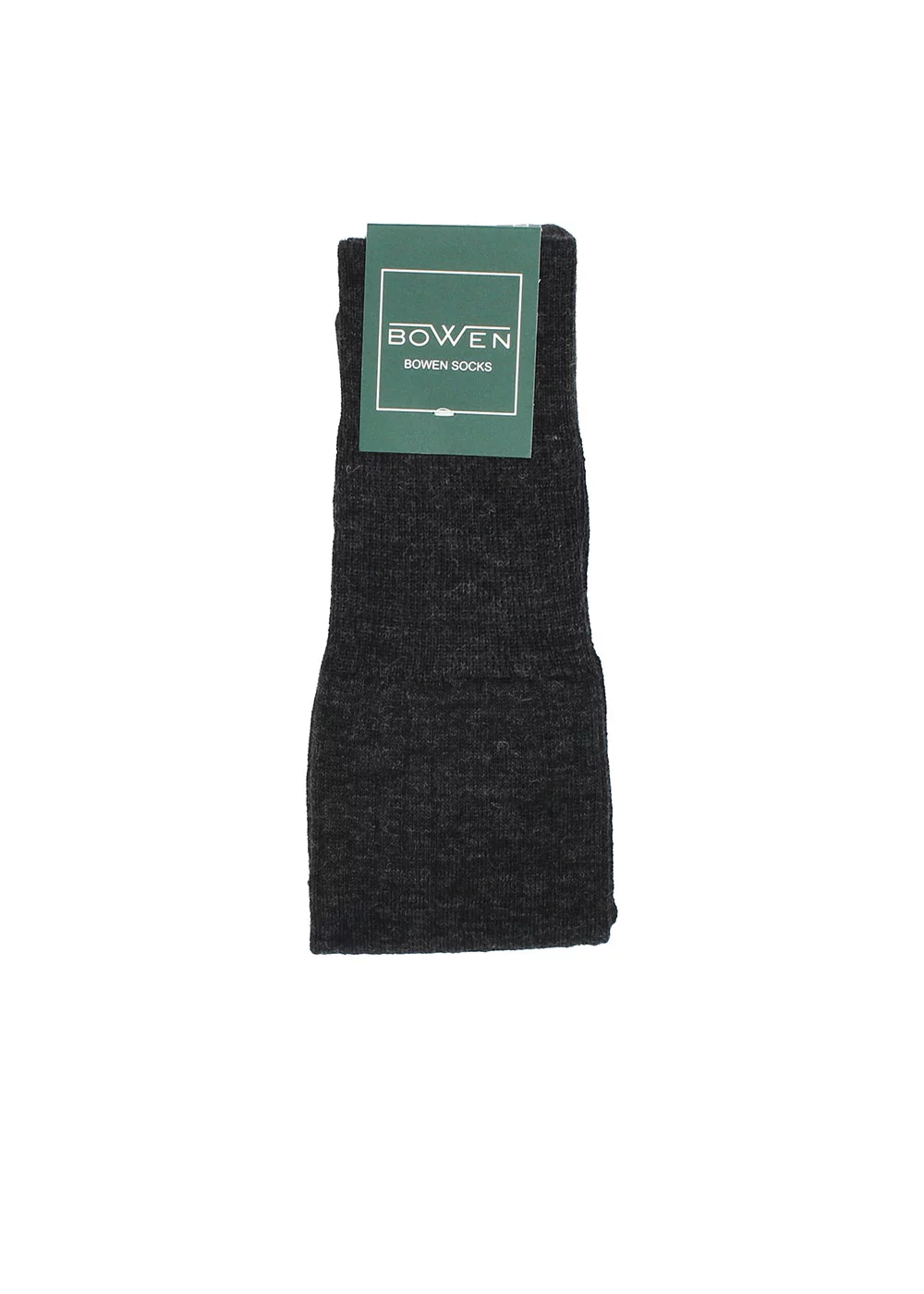 CHAUSSETTES LAINE HAUTES ANTHRACITE