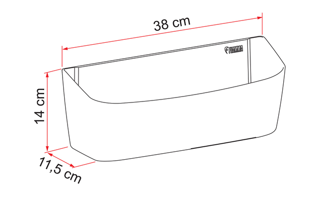 Fiamma Pocket Plus Multifunktionsbehälter