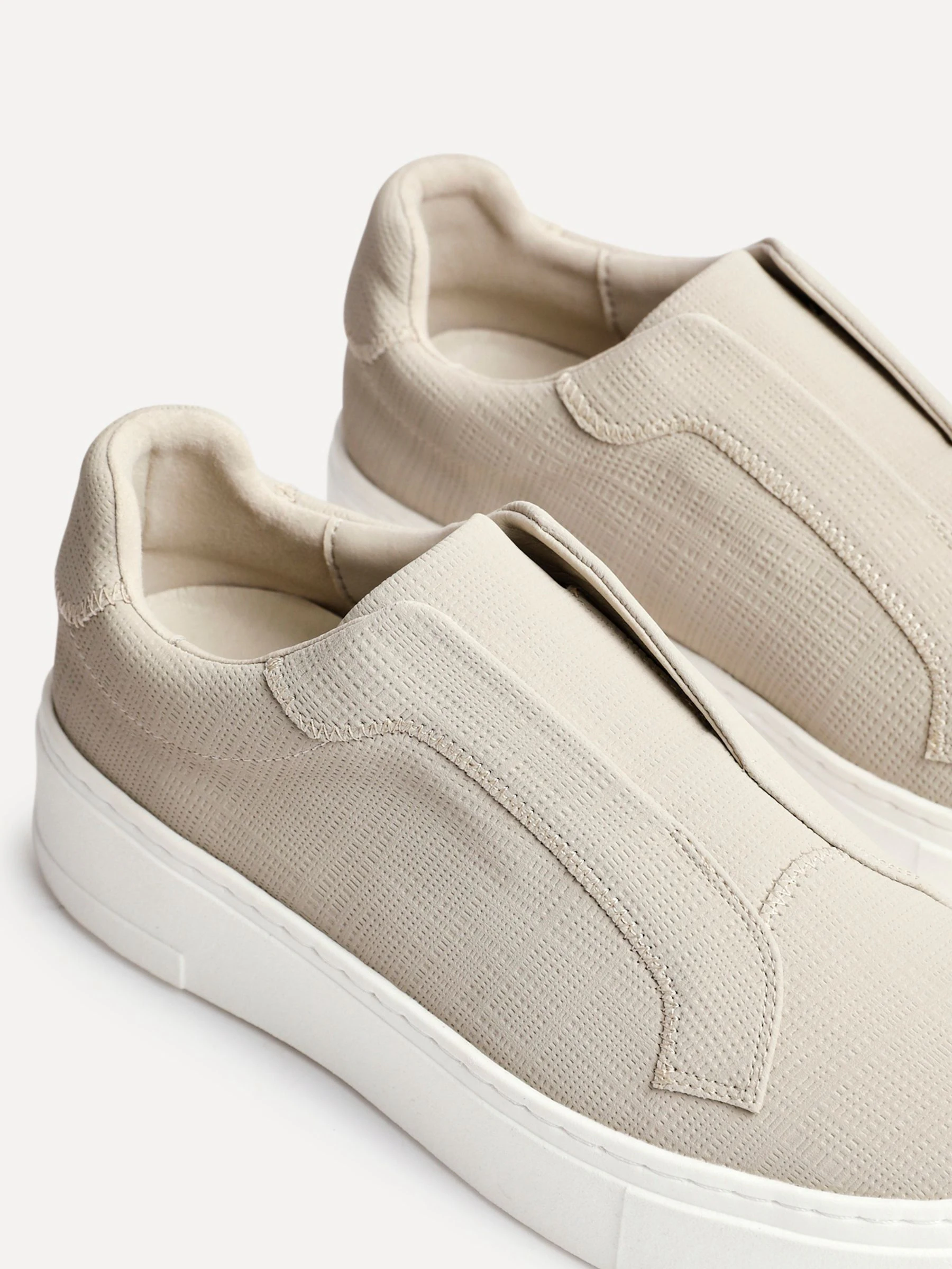 Natuurlijk - Linzi Henley Flatform Slip-On Trainers