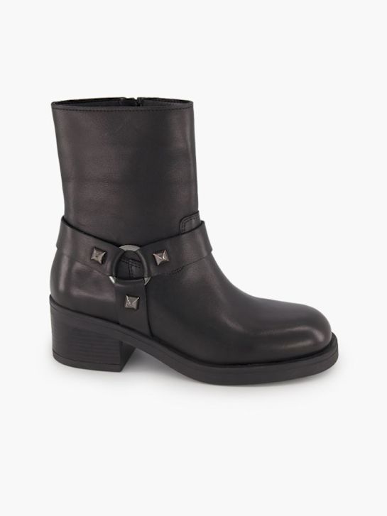 5th Avenue Cowboy- & Bikerboot Schwarz
