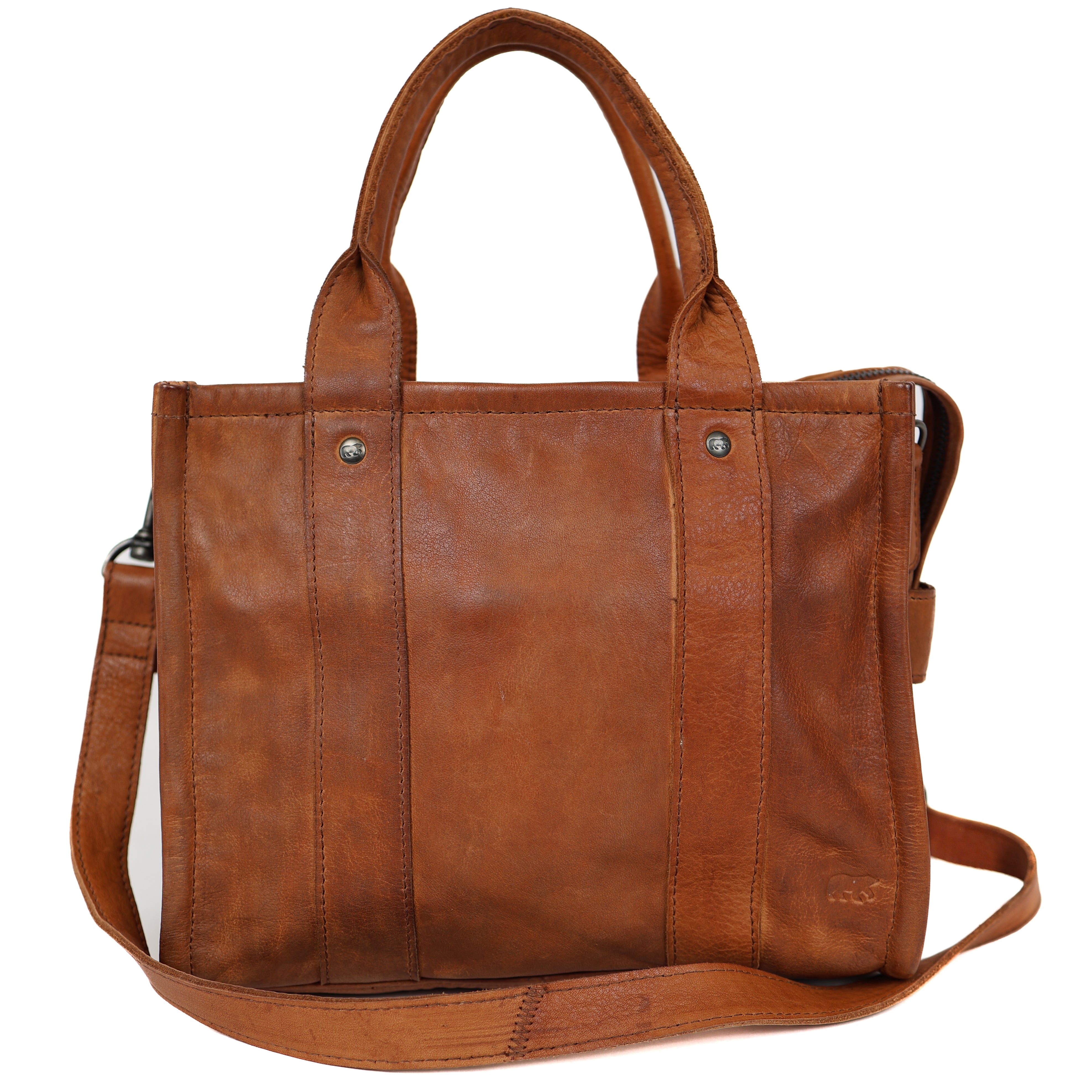 Tote bag 'Pepe' M cognac Cognac