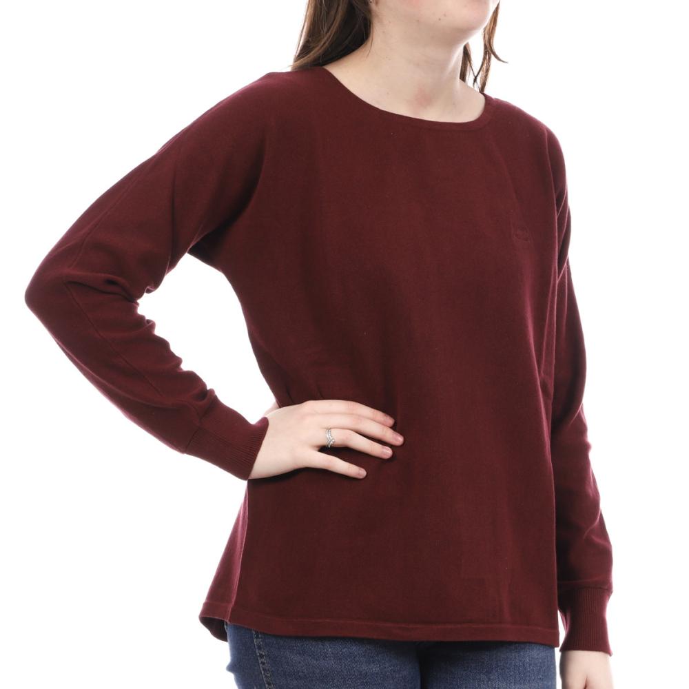 Lee Cooper Pull Bordeaux Femme Lee Cooper Oeloa