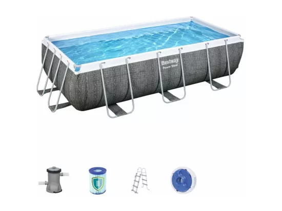 Piscine hors sol Power Steel - L. 404 x l. 201 cm x H. 100 cm