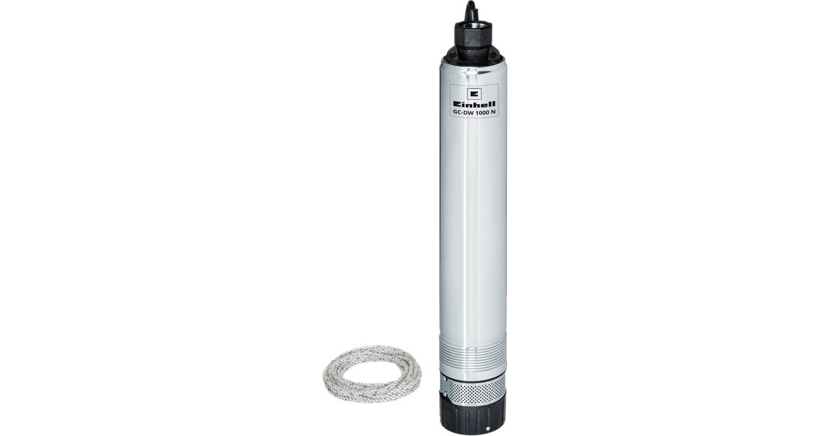 EINHELLDieptebronpomp GC-DW 1000 N  (Roestvrij staal/zwart)