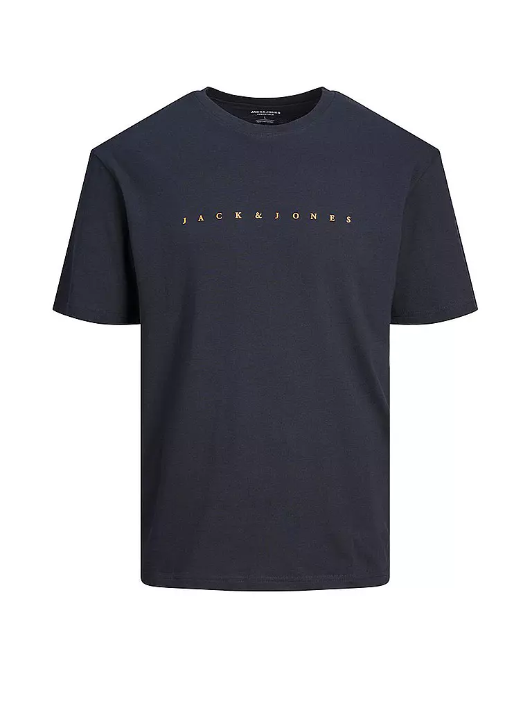 JACK & JONES T-Shirt JJESTAR dunkelblau