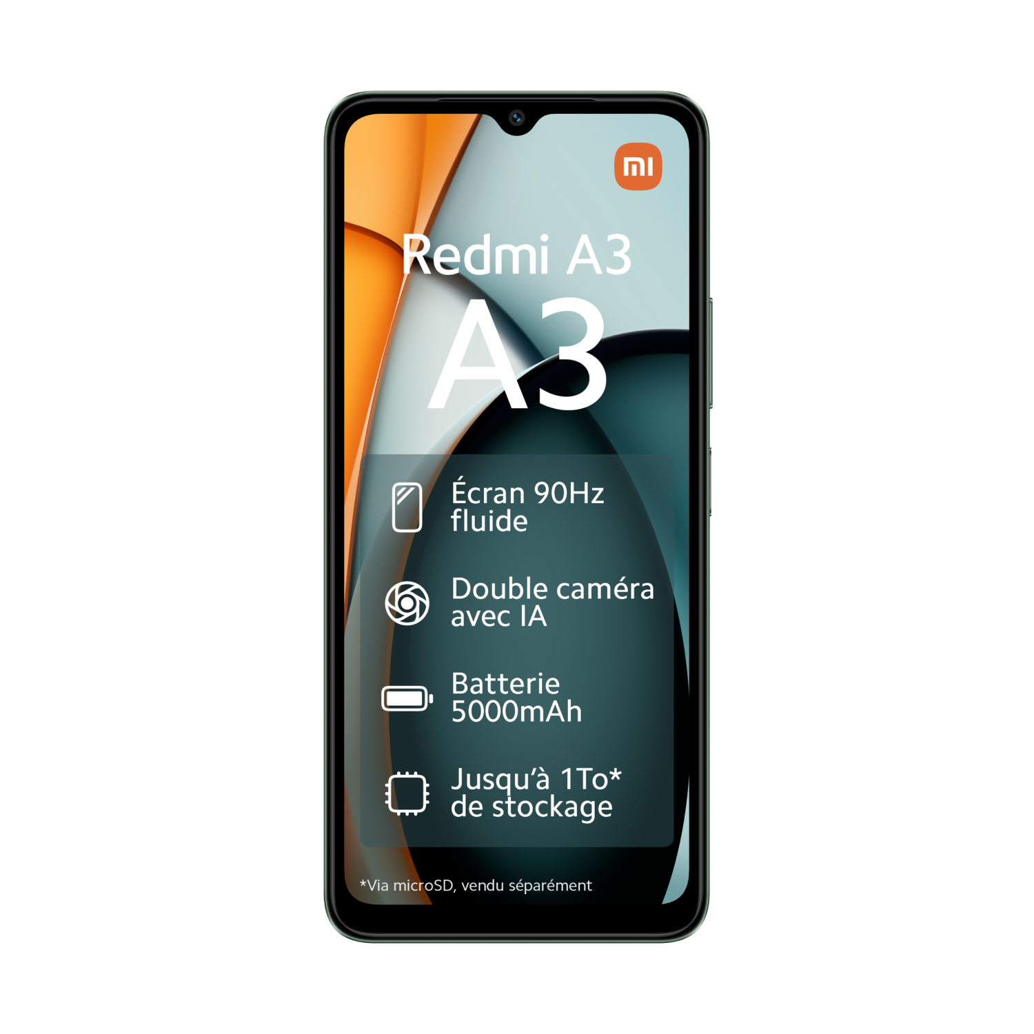 Xiaomi Redmi A3 - 4G - 4/128 - Vert