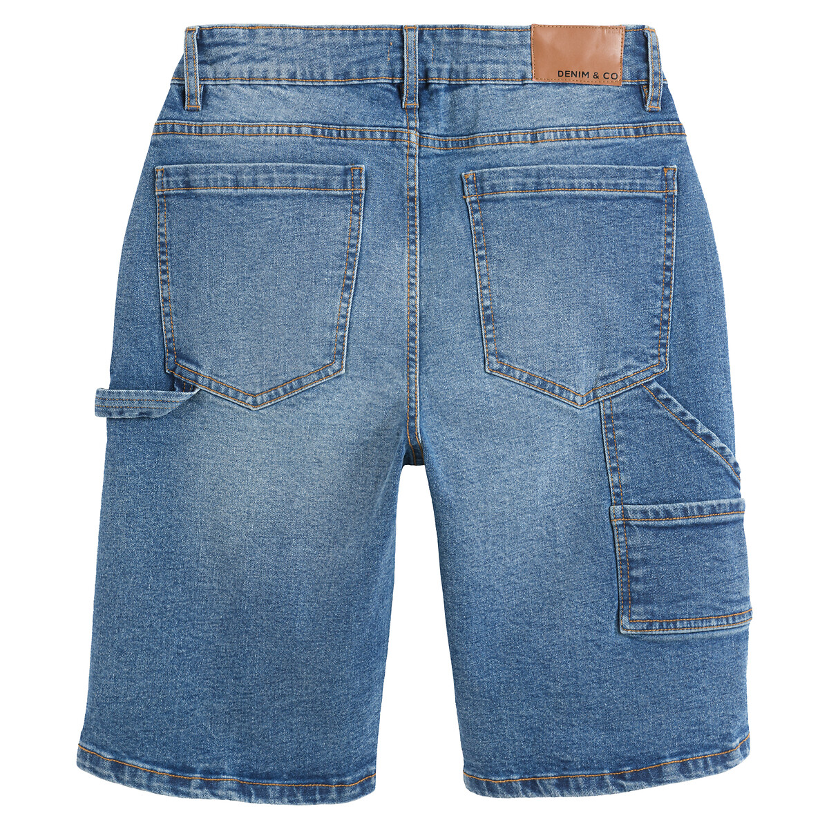 COLEÇÃO LA REDOUTE<br>Bermudas estilo operário com bolsos