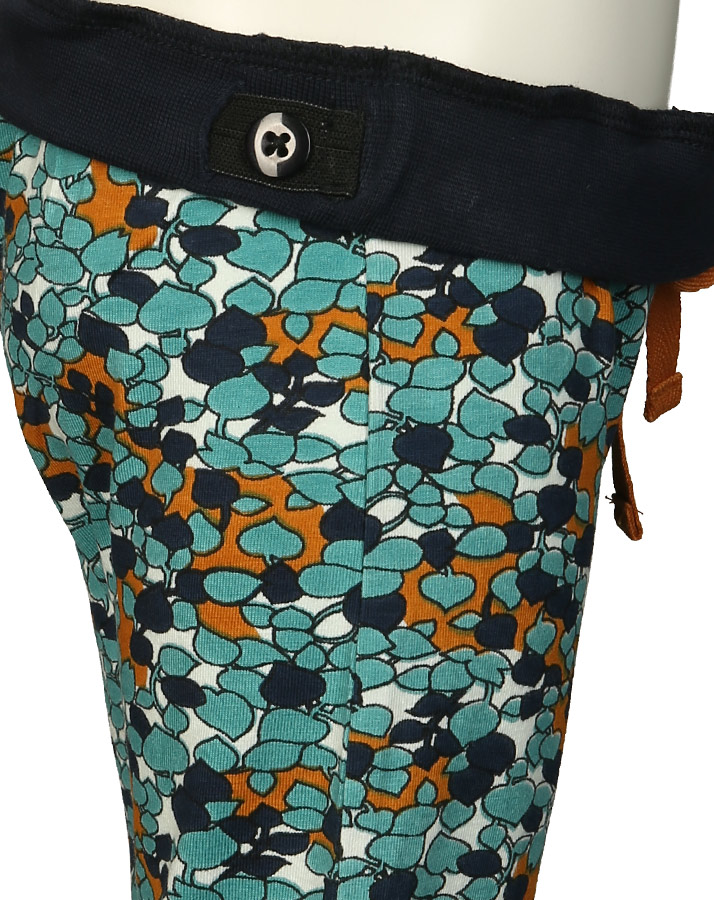 Schlupfhose BLUE LEAVES AOP in blau
