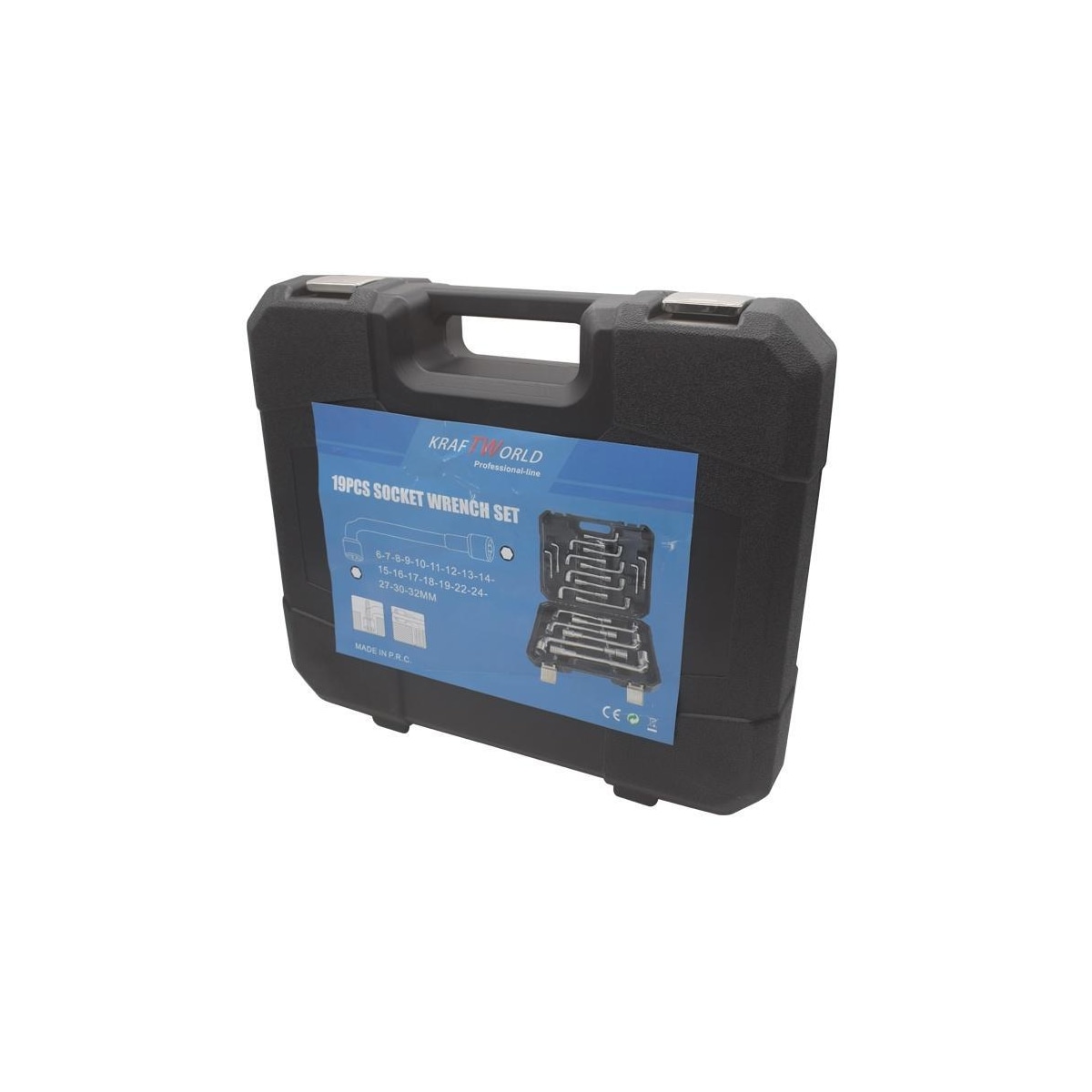 Kraft World fastnøklesett 19stk (KW-19)