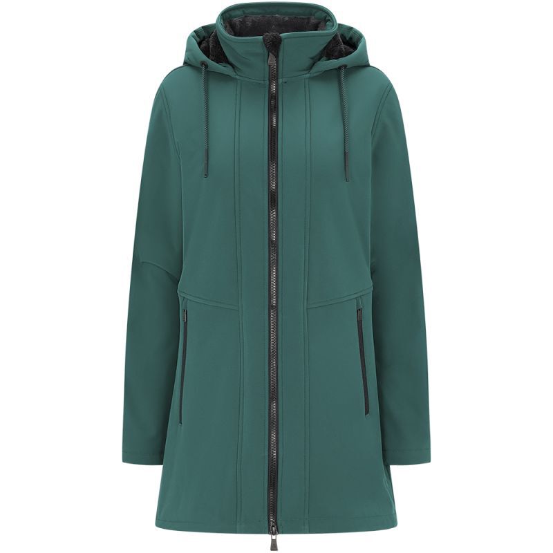 Kjelvik Janne - Softshell jas - Groen - 36