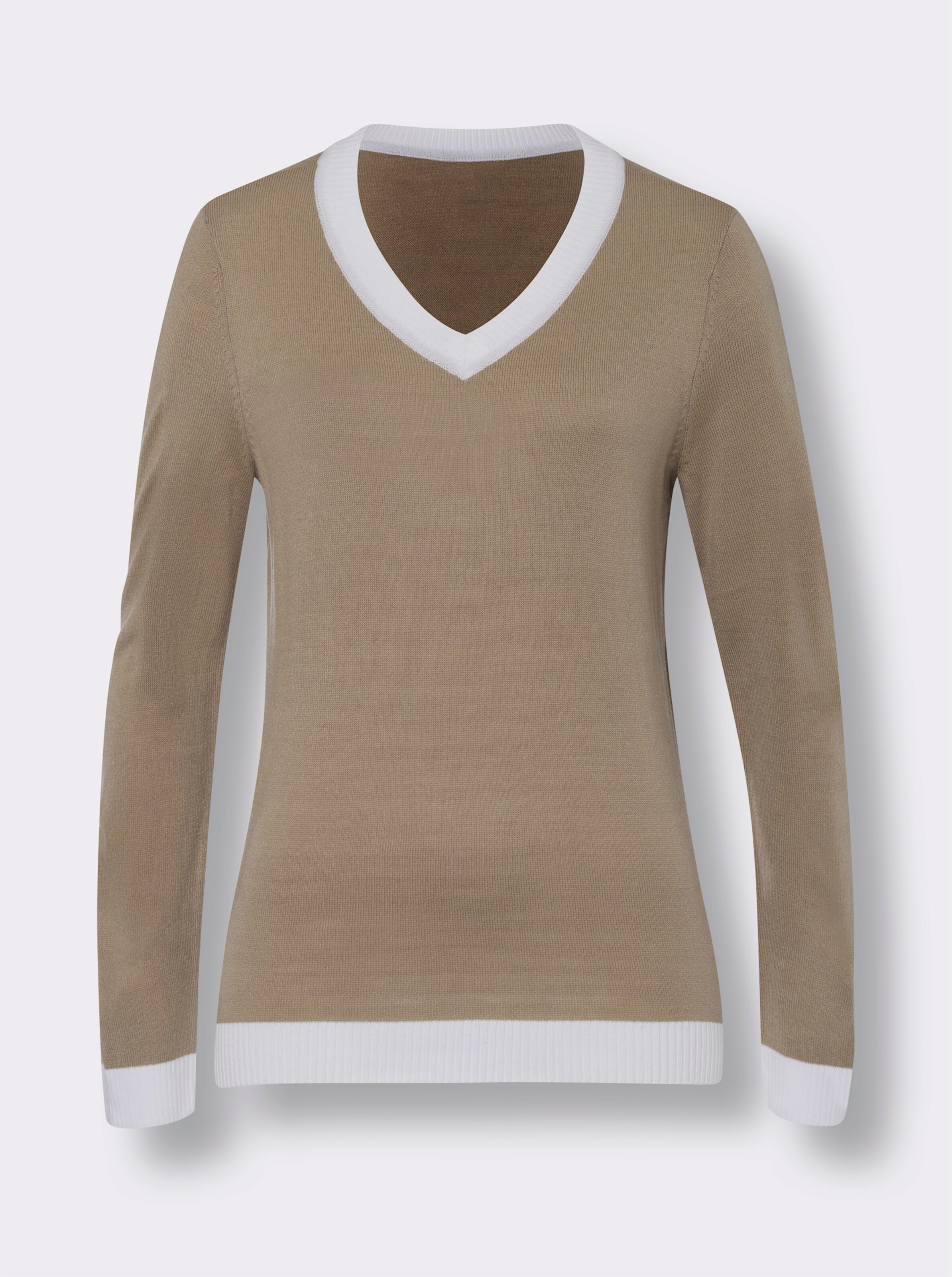 V-Pullover