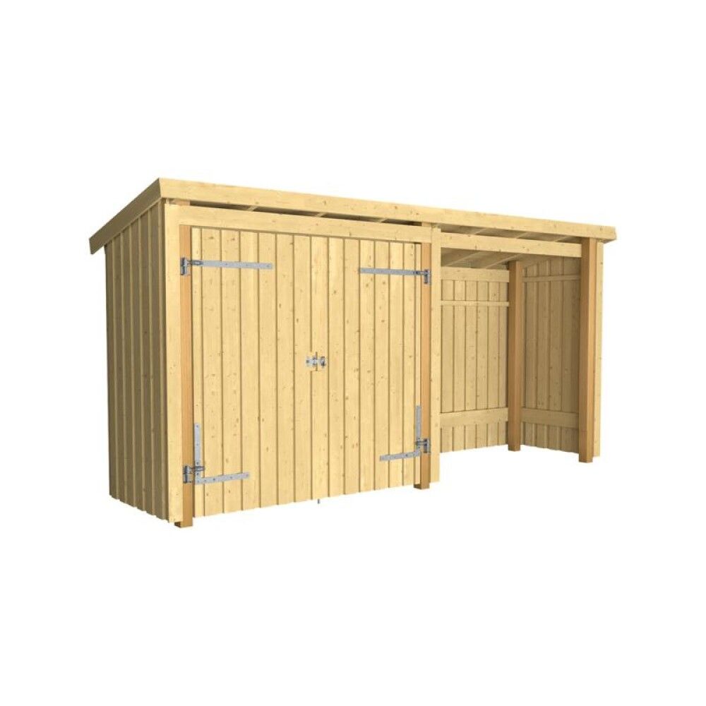 REDSKAPSBOD PLUS NORDIC 2 DOBBELDØR 4,7M²