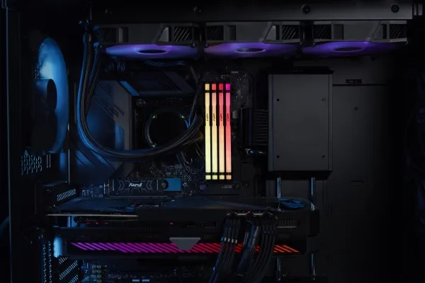 Kingston FURY Beast RGB - DDR5 - sæt - 32 GB: 2 x 16 GB - DIMM 288-PIN - 6000 MHz / PC5-48000 - CL30 - 1.4 V - ikke bufferet - on-die ECC - sort
