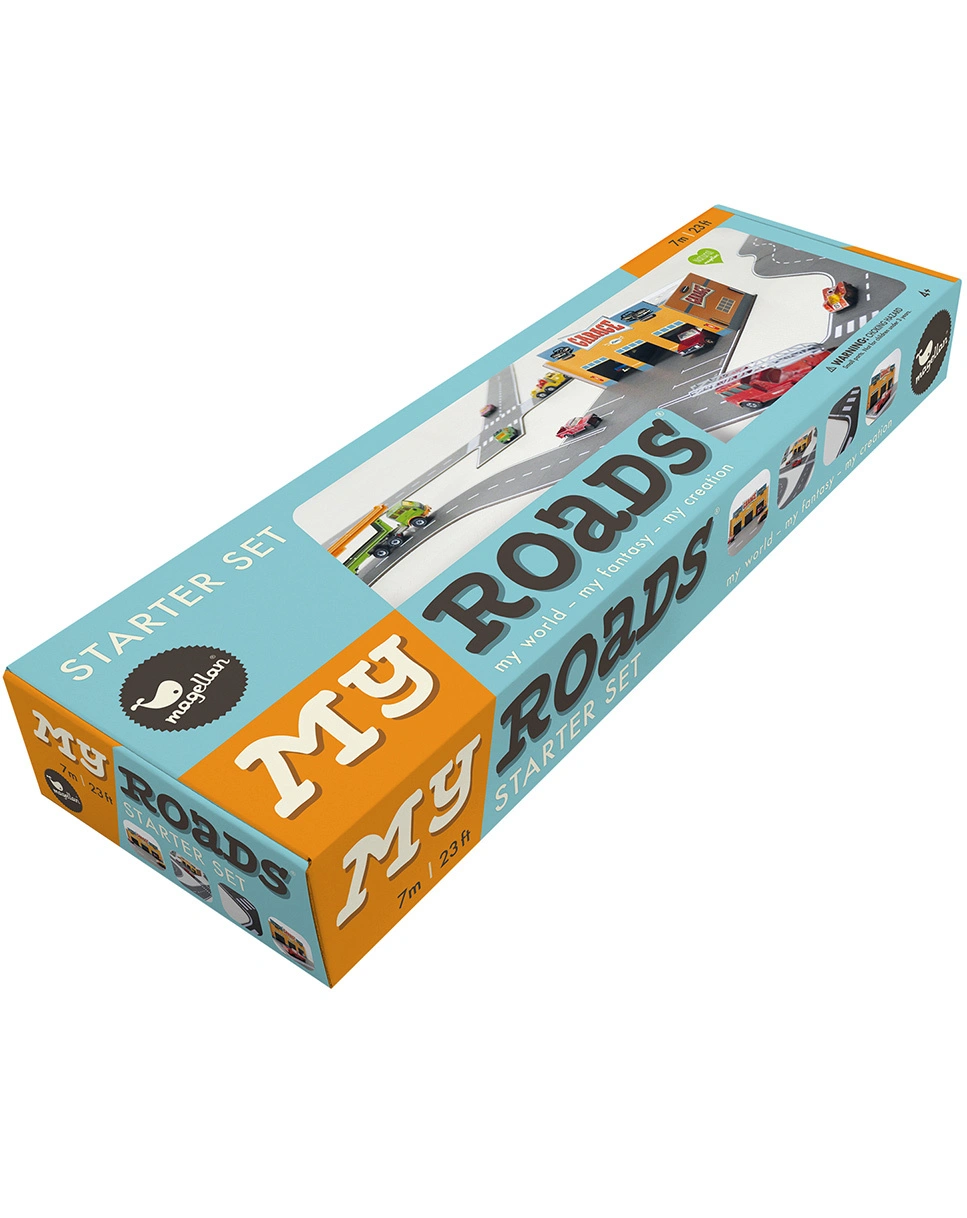 Straßenbau-Set MyRoads STARTER-SET 44-teilig