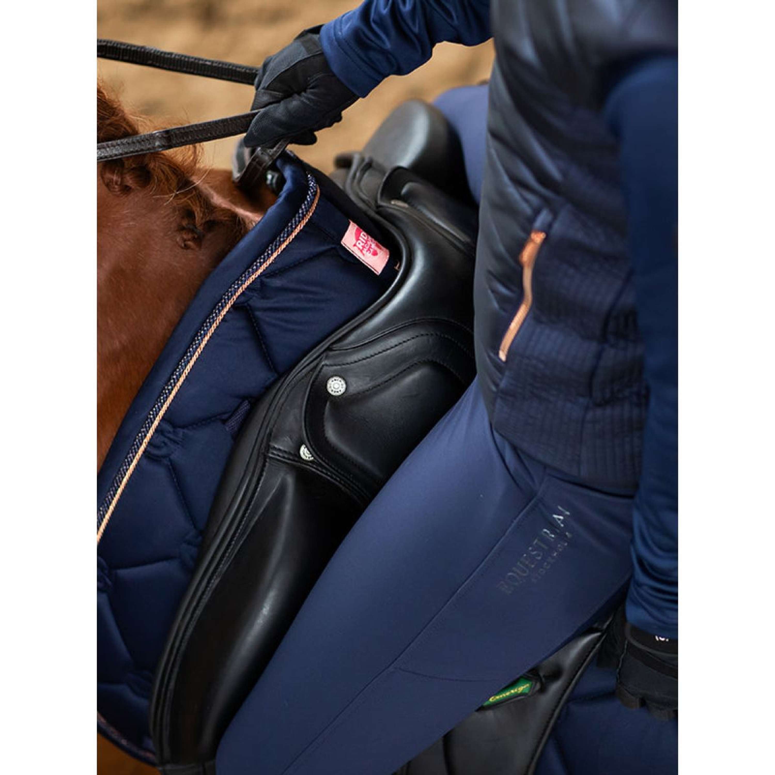 Equestrian Stockholm Zadeldekje Dressuur Lagoon Blush