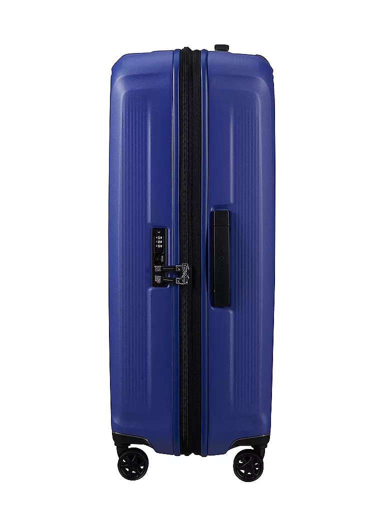 SAMSONITE Trolley  NUON SPINNER 75cm erweiterbar matt nautical b blau
