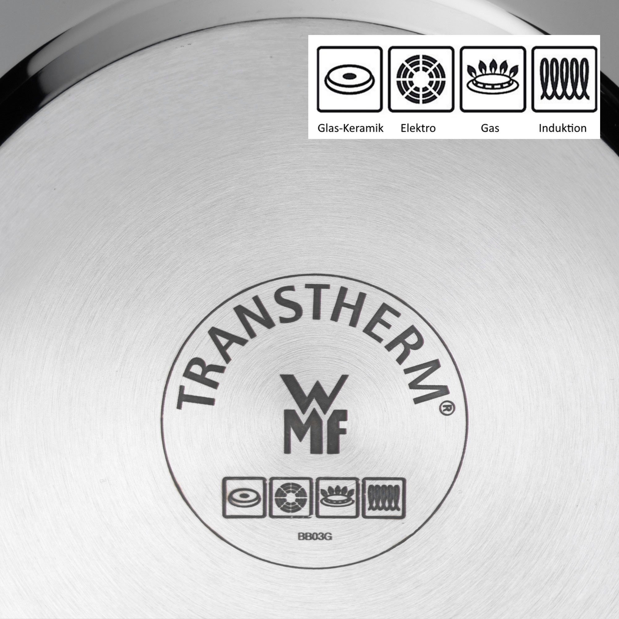 WMF Pfannen-Set »Devil« Cromargan® Edelstahl Rostfrei 18/10 Set, 2 Stk. tlg. Induktion