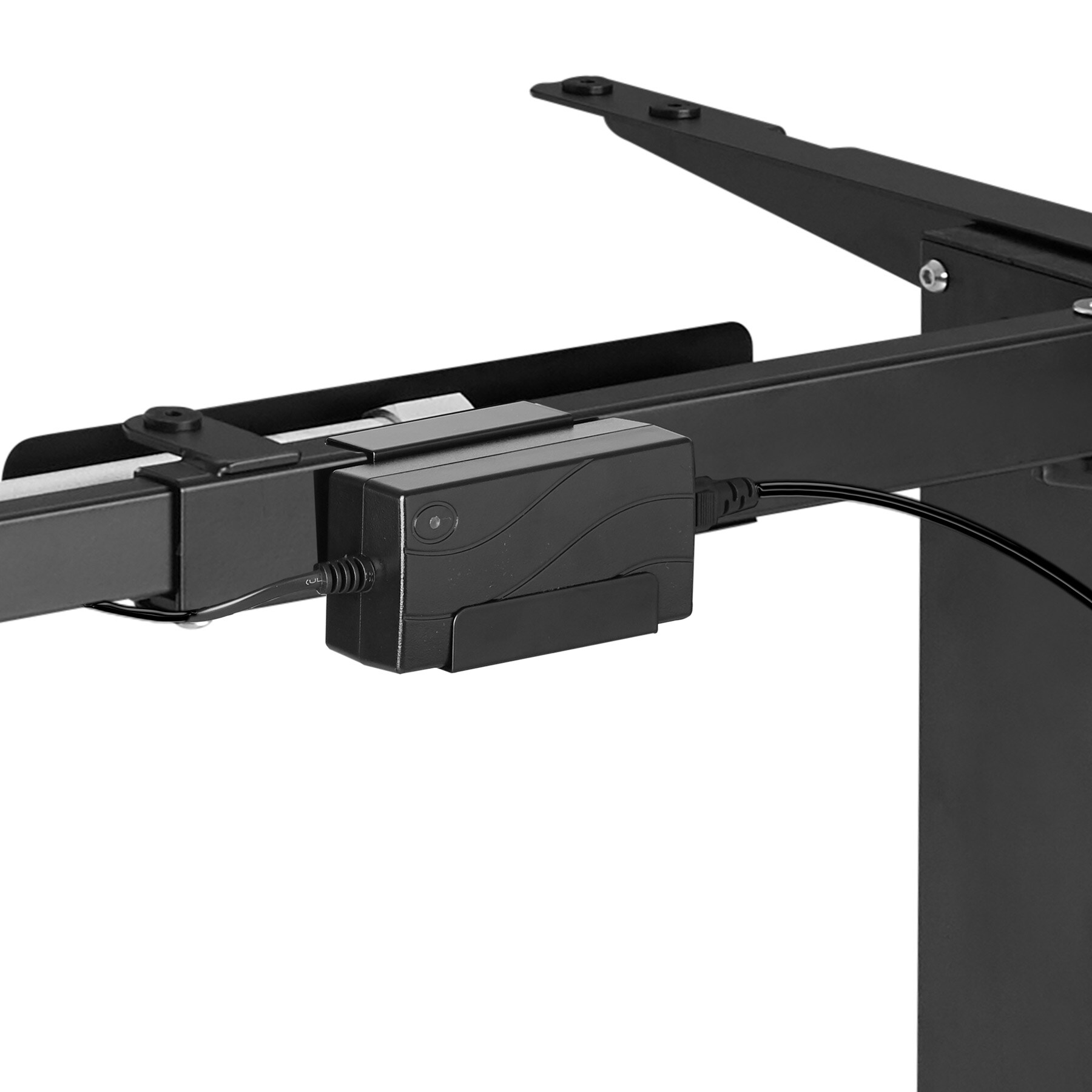 tectake® Tischgestell, elektrisch höhenverstellbar, breitenverstellbar, 85 - 129 x 65 x 71 - 121 cm