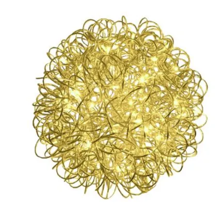 G&G Best Seasen LED 3D-Kugel Aluminiumgeflecht 