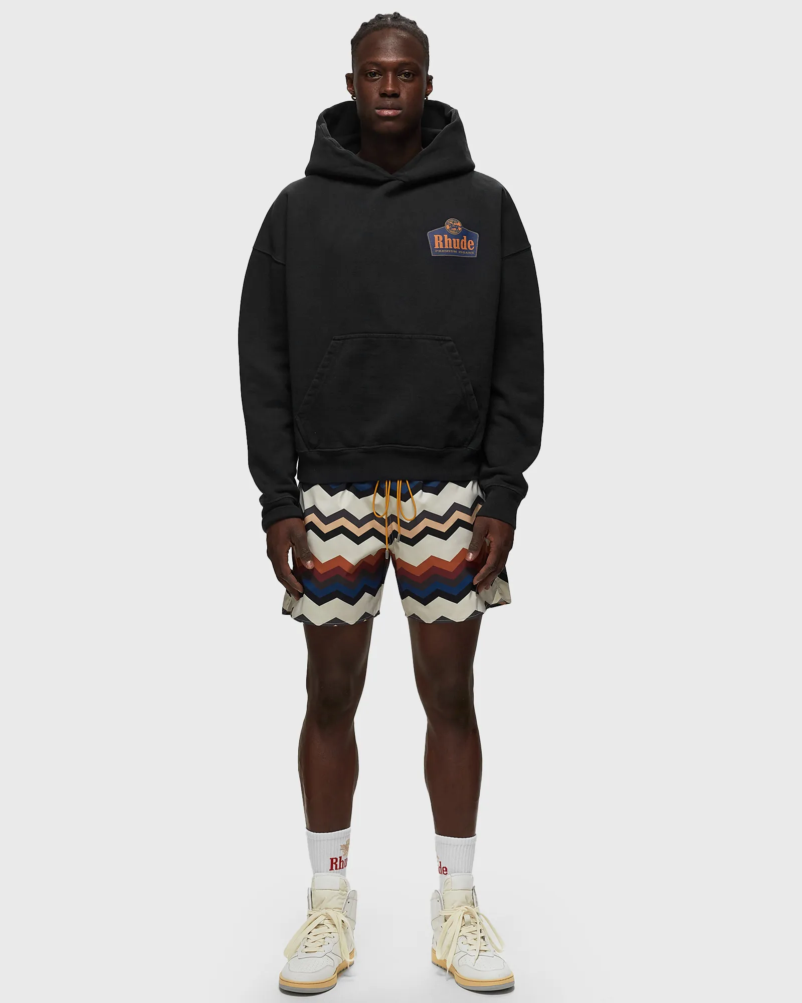 Rhude RHUDE GRAND CRU HOODIE VTG