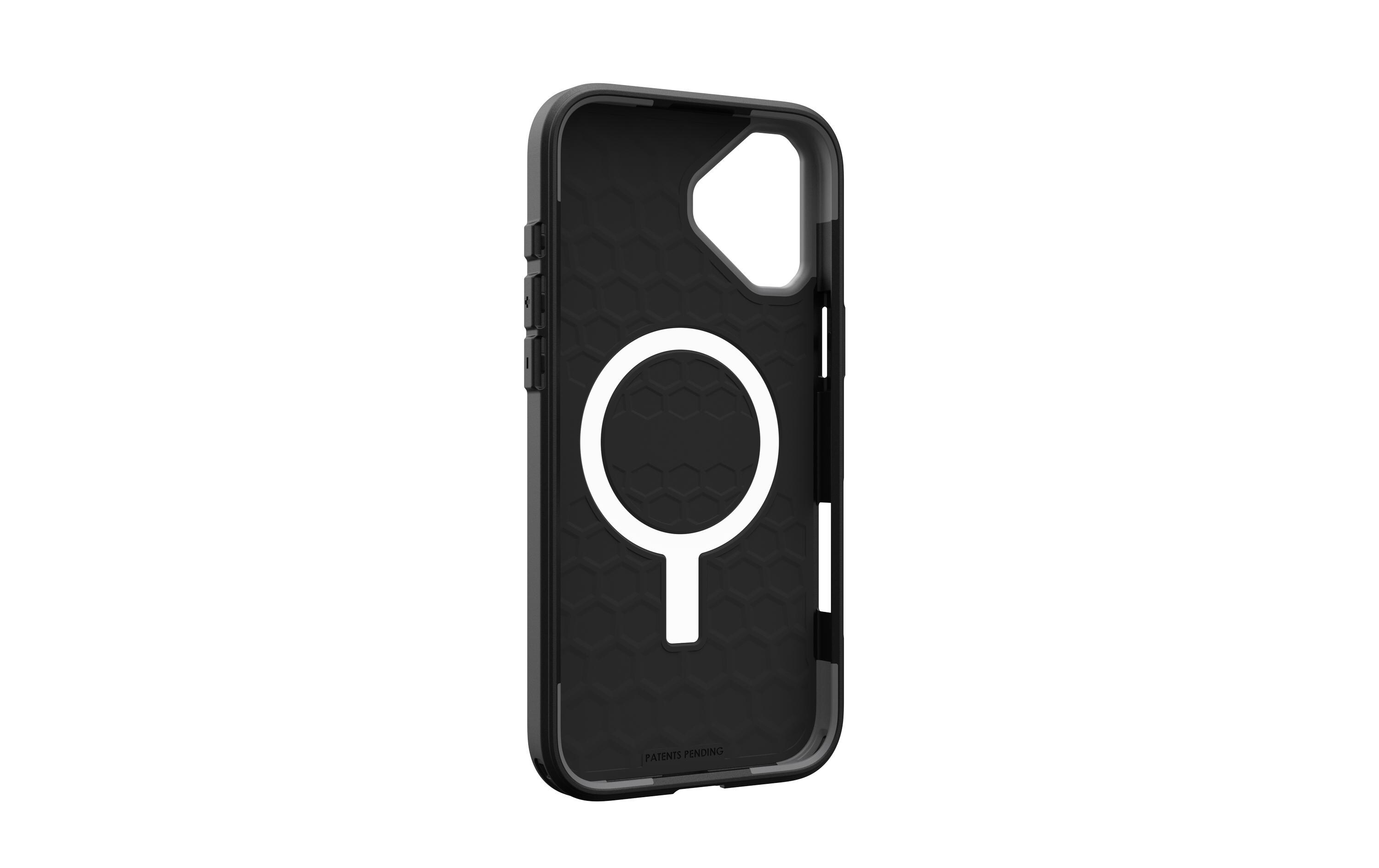 Back Cover Civilian Case iPhone 16 Plus BlackSchutzhülle für das Apple iPhone 16 Plus