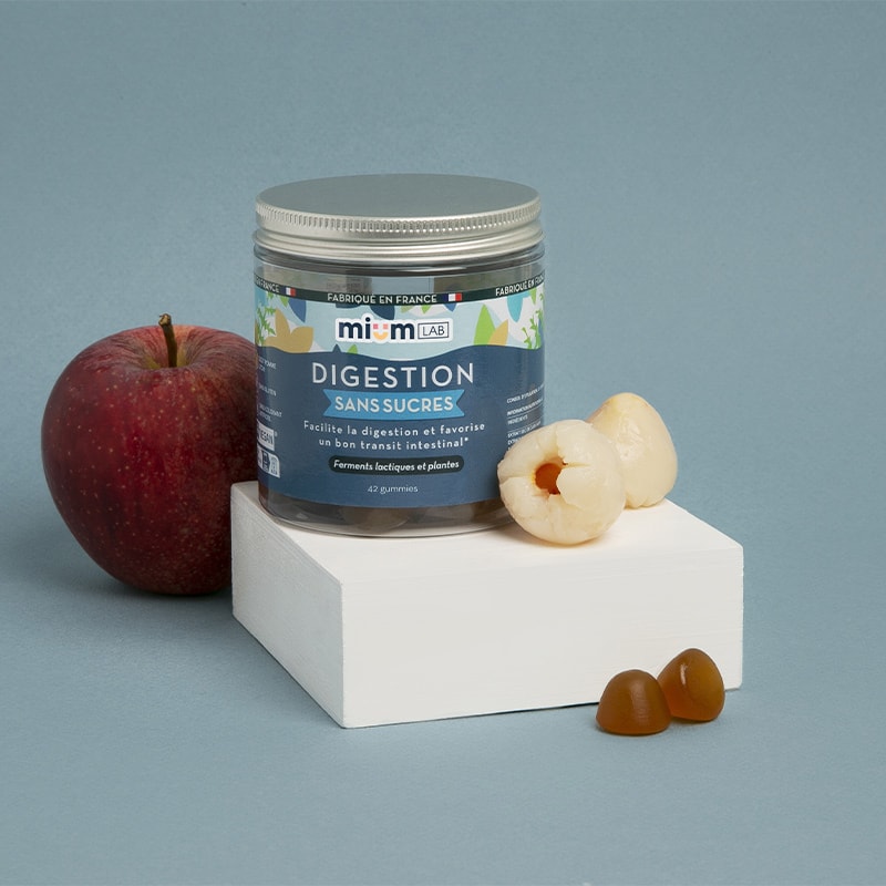 Cure gummies digestion - Pomme & litchi - Sans sucres - 2 mois