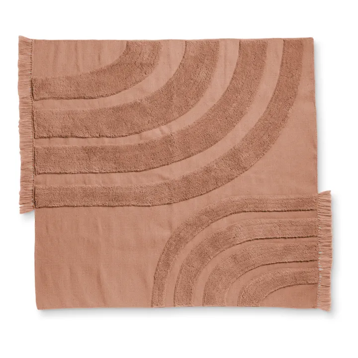 Liewood Tapis Valery en laine et coton | Rose