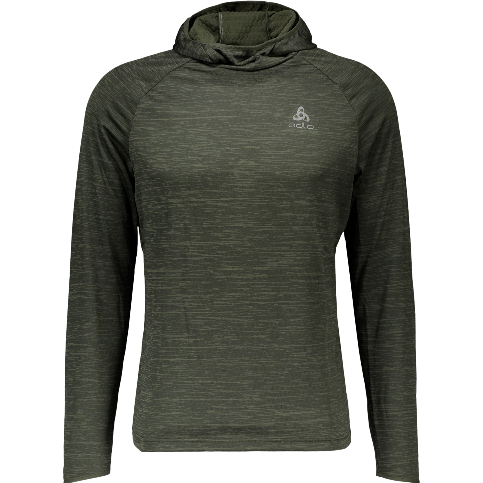 Odlo Herren-Midlayer Hoodie Run Easy L, anthrazit