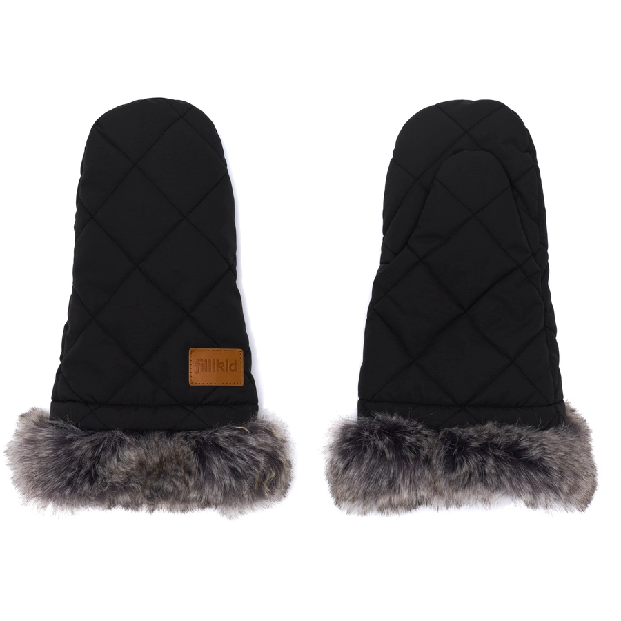 fillikid Handwärmer Nuuk Polyester schwarz