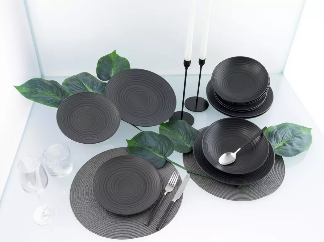 Tafelservice Lava Stone 12tlg.