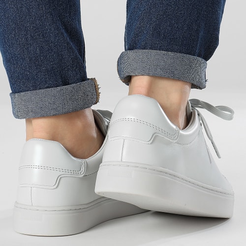 Baskets Femme Clean Cupsole Lace Up 1863 Triple Pearl Grey