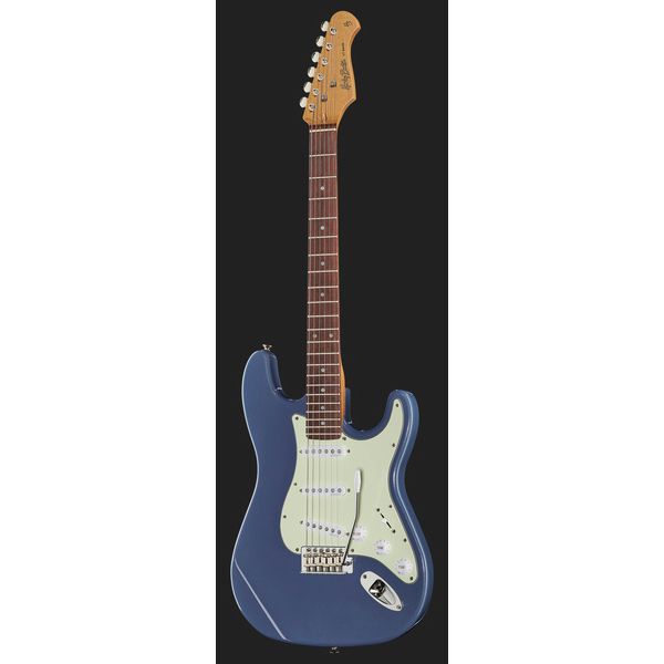 Harley Benton ST-62CC RW L. Pl. Blue Bundle